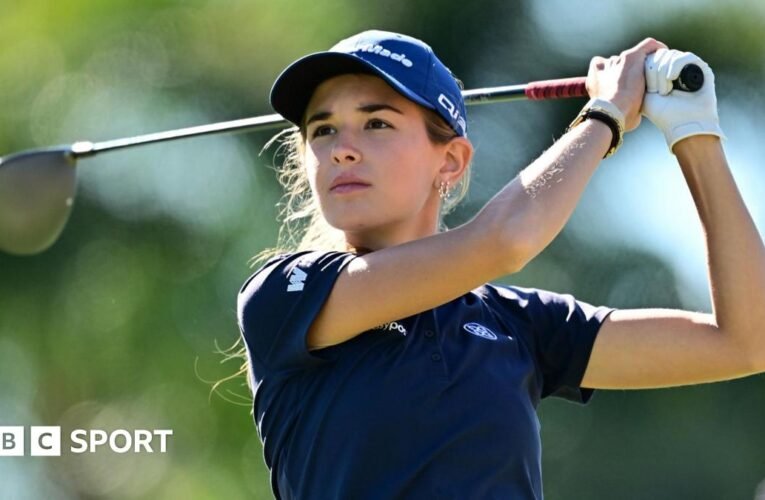 카이 트럼프: 美 대통령 손녀, LPGA 데뷔 1라운드 꼴찌로 마감