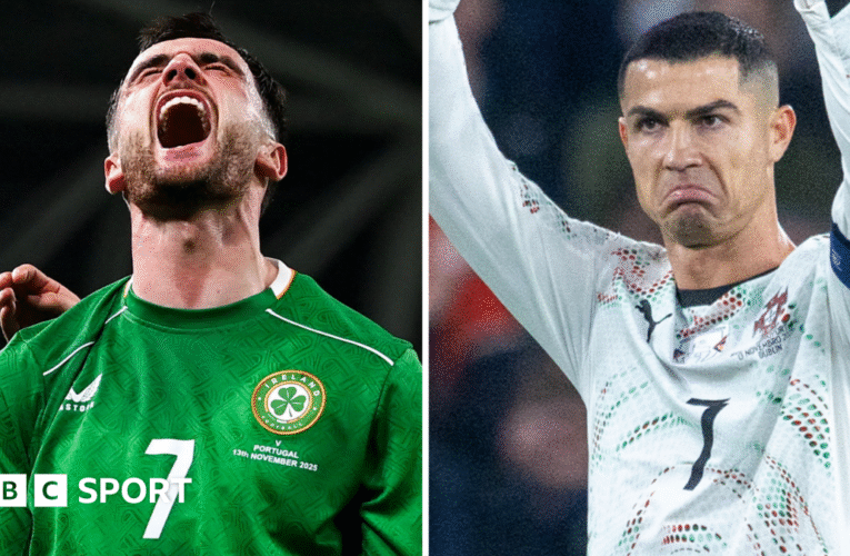 아일랜드 공화국 2-0 포르투갈: 크리스티아누 호날두의 퇴장으로 불붙은 아일랜드 월드컵 꿈