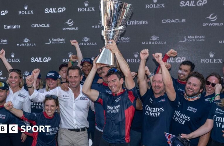 SAILGP: 영국, 첫 번째 타이틀로 아부다비 그랜드 파이널 우승