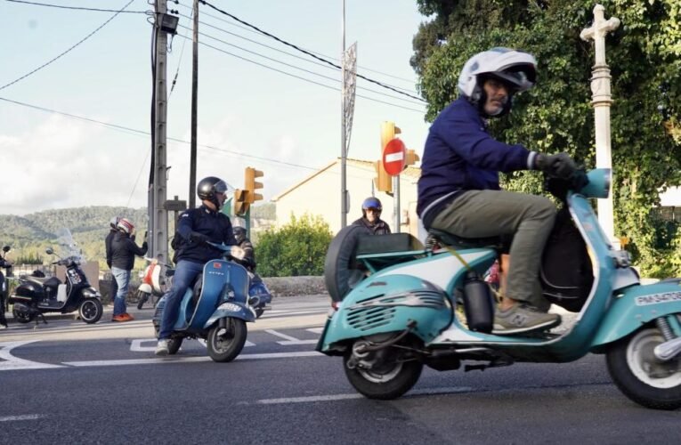 마요르카 전역의 베스파