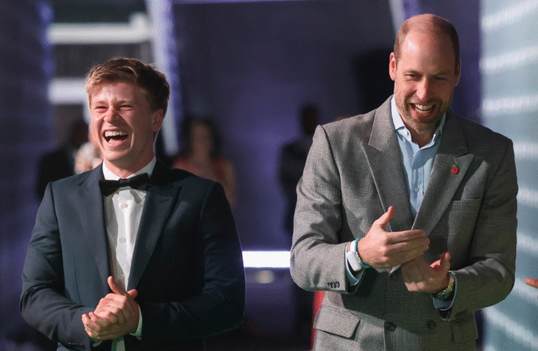 윌리엄 왕자는 댄싱 위드 더 스타즈(Dancing with the Stars)에 카메오로 출연해 로버트 어윈(Robert Irwin)의 만점 연주를 깜짝 놀라게 했습니다.