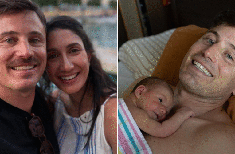 선라이즈 스타 제임스 토빈(James Tobin)과 아내 파라(Farrah)가 딸 틸다(Tilda)를 낳았습니다.