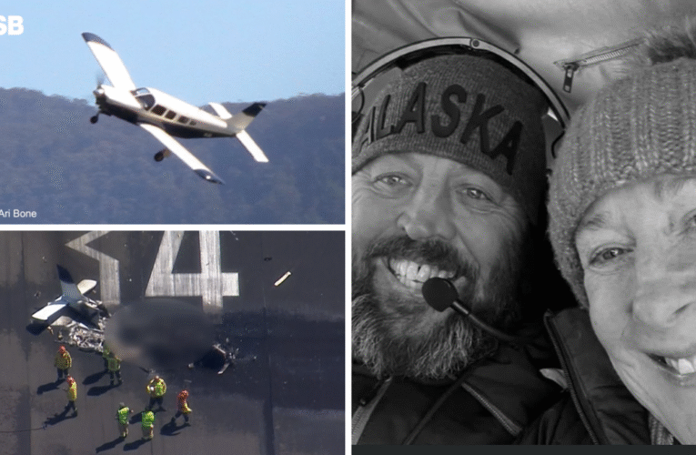 Shellharbour 비행기 추락: 보안 영상에 부부와 친구가 사망한 비극의 마지막 순간이 드러났습니다.