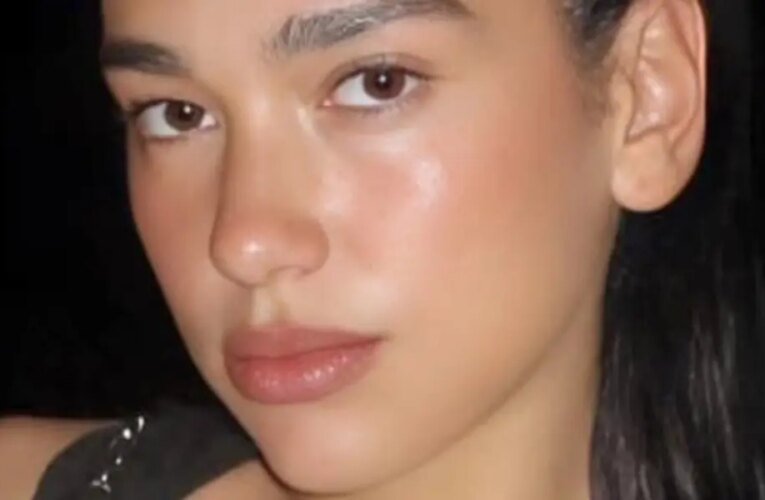 두아 리파(Dua Lipa)는 모두가 끈 팬티 비키니를 입고 수영장 옆에서 놀 수 있도록 해준다.