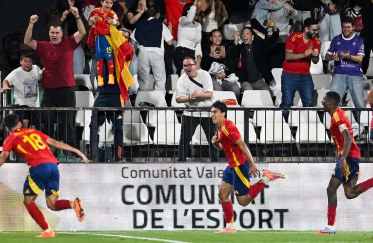 스페인 – 산마리노, 라이브: U21 유럽 선수권 대회 예선, 오늘 라이브