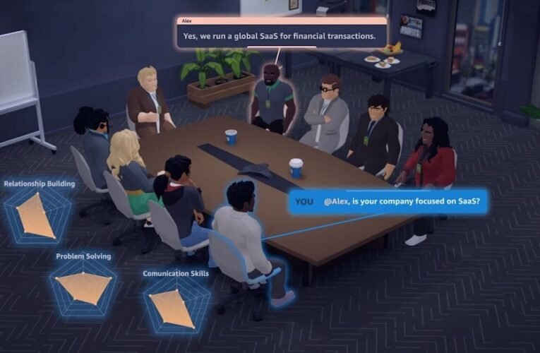 AWS, 직원들에게 스트레스가 많은 작업을 훈련시키는 데 도움이 되는 ‘회의 시뮬레이터’ 출시