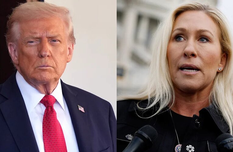 도널드 트럼프 대통령, 마조리 테일러 그린에 대한 지지 및 지지 철회 | 도널드 트럼프, 마조리 테일러 그린, 정치 | 유명인 뉴스 및 가십 | 엔터테인먼트, 사진 및 비디오