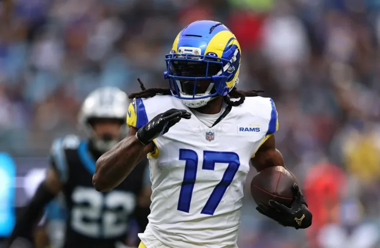 Davante Adams, 2025년 14번째 TD 획득, Rams-Panthers 동점 14-14