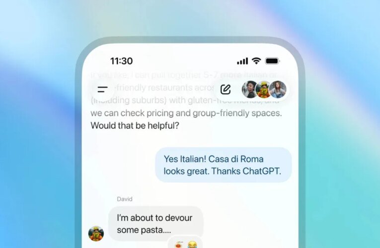 ChatGPT는 그룹 채팅을 추가하여 귀하와 귀하의 친구들이 AI와 함께 대화할 수 있도록 합니다.