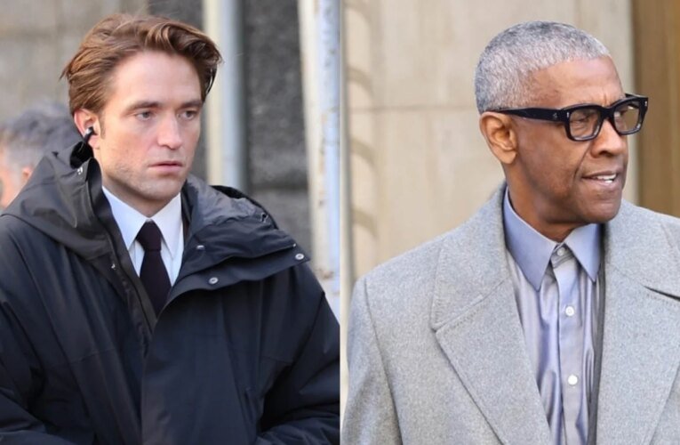 로버트 패틴슨과 덴젤 워싱턴이 뉴저지에서 새로운 Netflix 영화 ‘Here Comes the Flood’를 촬영합니다 | 덴젤 워싱턴, 로버트 패틴슨 | 유명인 뉴스 및 가십 | 엔터테인먼트, 사진 및 비디오