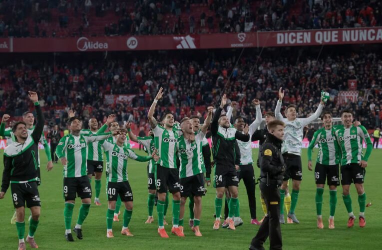 베티스, 퍼레이드 포스터로 세비야 부상 점검