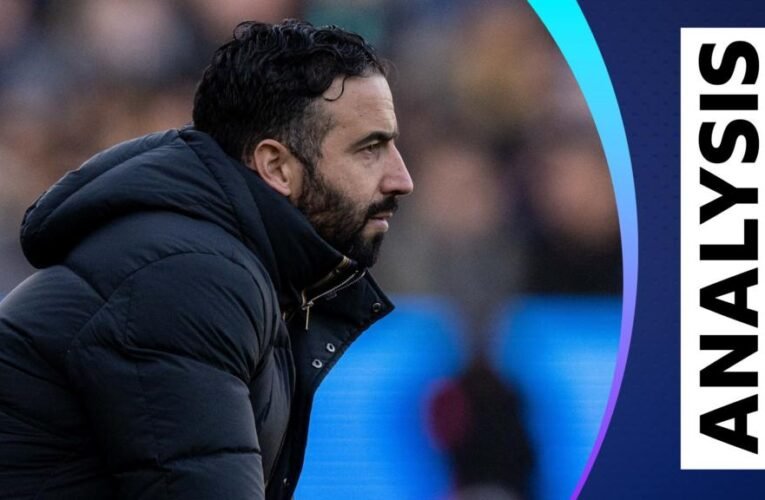 오늘의 경기: 맨체스터 유나이티드가 크리스탈 팰리스를 상대로 한 루벤 아모림의 하프타임 조정 결과