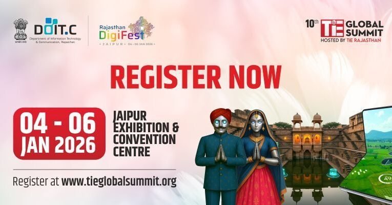 무게 중심 이동: Rajasthan DigiFest × TiE Global Summit, 자이푸르를 글로벌 혁신 지도에 올려놓다