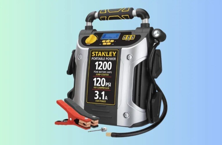 Stanley 1200 Amp Jump Starter 및 Air Compressor는 Cyber ​​​​Monday를 위해 $ 81.48까지 인하됩니다.