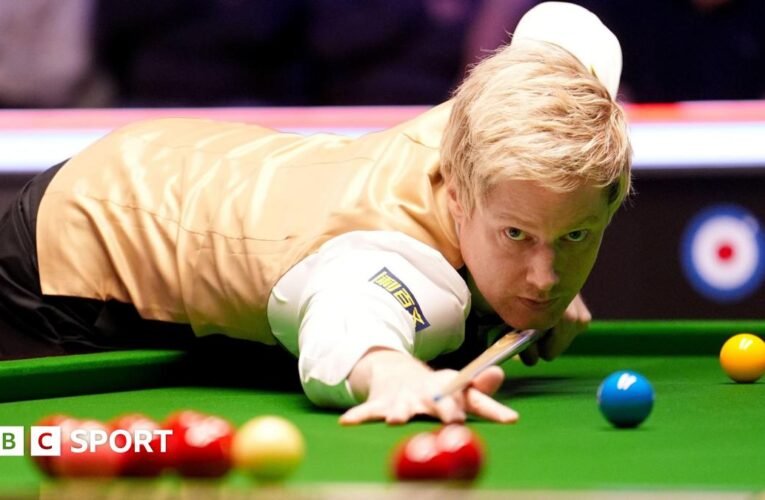 2025 영국 챔피언십: ‘역대 최고’ 닐 로버트슨, 16강 진출