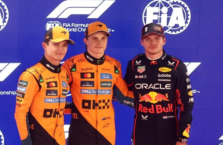 Norris, Verstappen, Piastri가 Abu Dhabi GP보다 16점 앞서 있습니다.