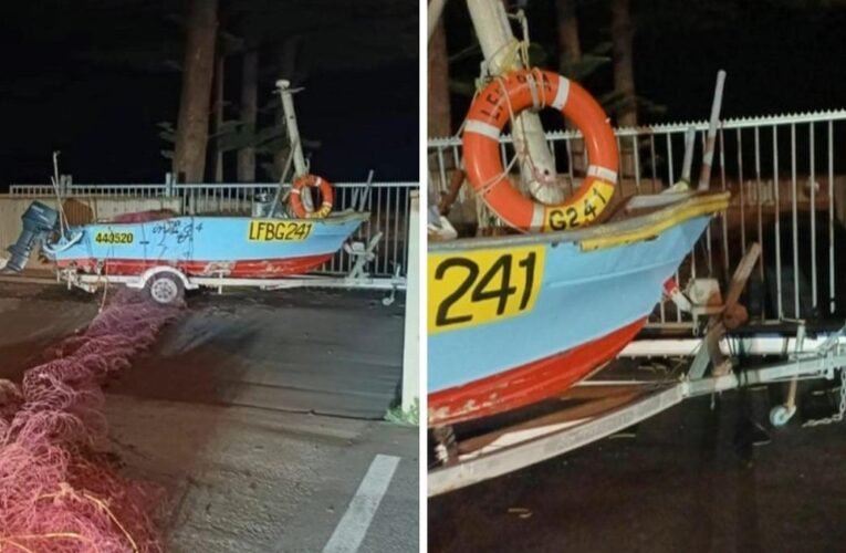 논란이 되고 있는 WA 해저 금지령에 맞서 싸우는 가운데 Geraldton 어부는 수산청에 보트를 잠급니다.